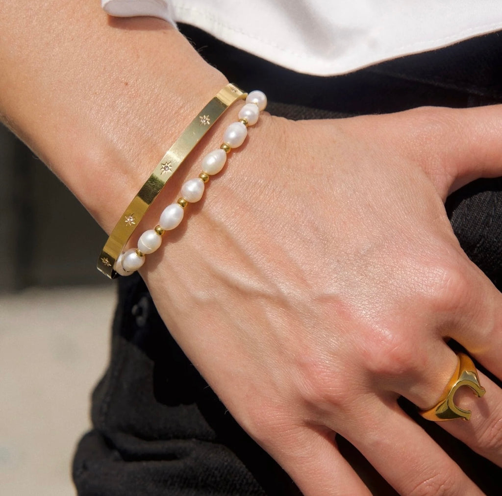 Coda North Star Bangle Bracelet