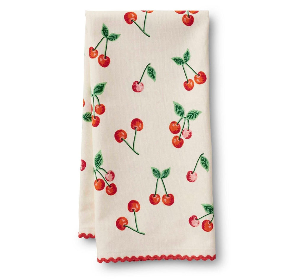 Rifle Paper Co. Cherries Tea Towel