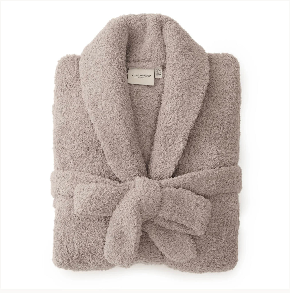 Kashwere Shawl Collar Robe Mink
