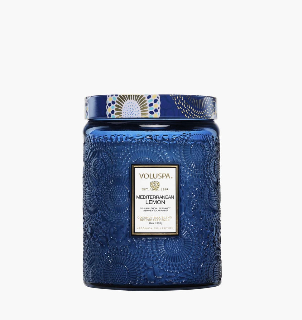 Voluspa Jar Candle Mediterranean Lemon