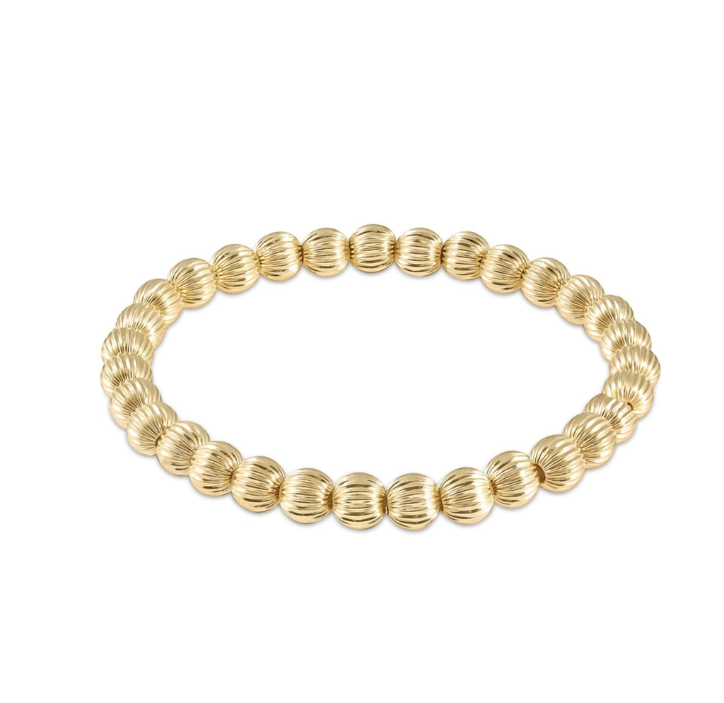Enewton Dignity Gold 6mm bead bracelet
