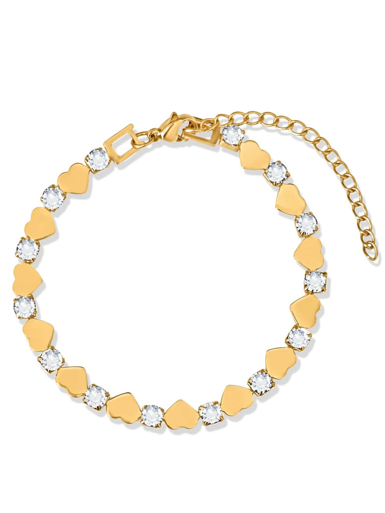 Jules Heart Chain Bracelet