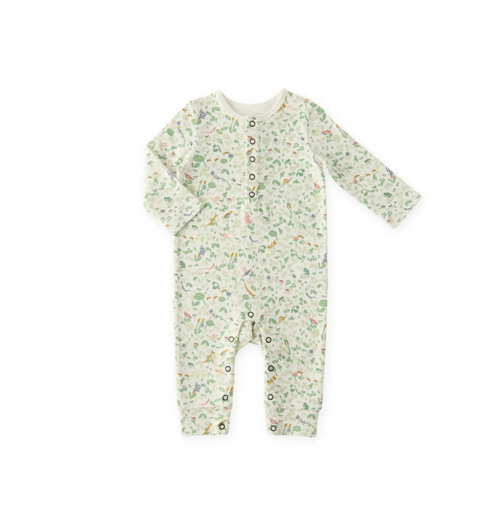 I Spy Henley Romper 3-6mo