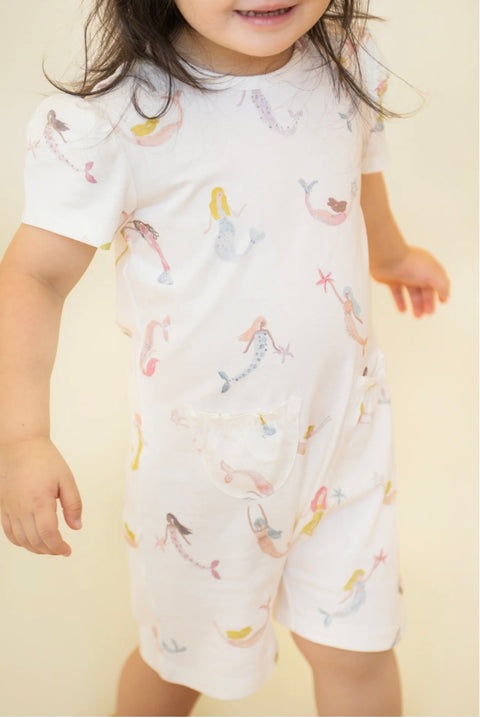 Mermaid Melody Romper 3-6mo