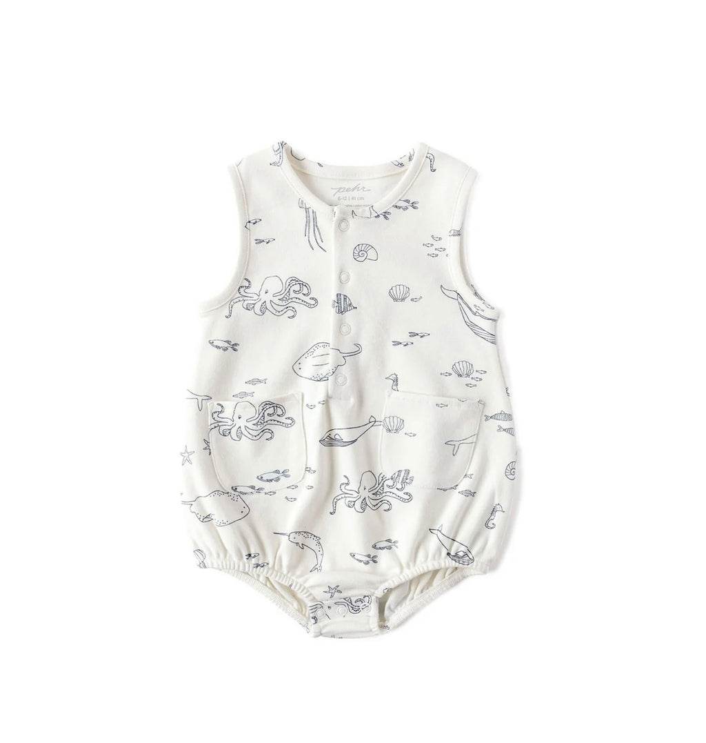 Life Aquatic One Piece 3-6mo