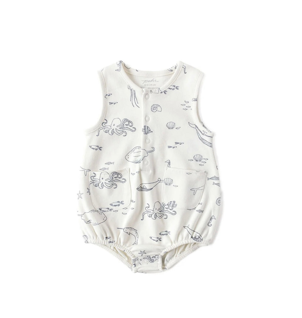 Life Aquatic One Piece 3-6mo