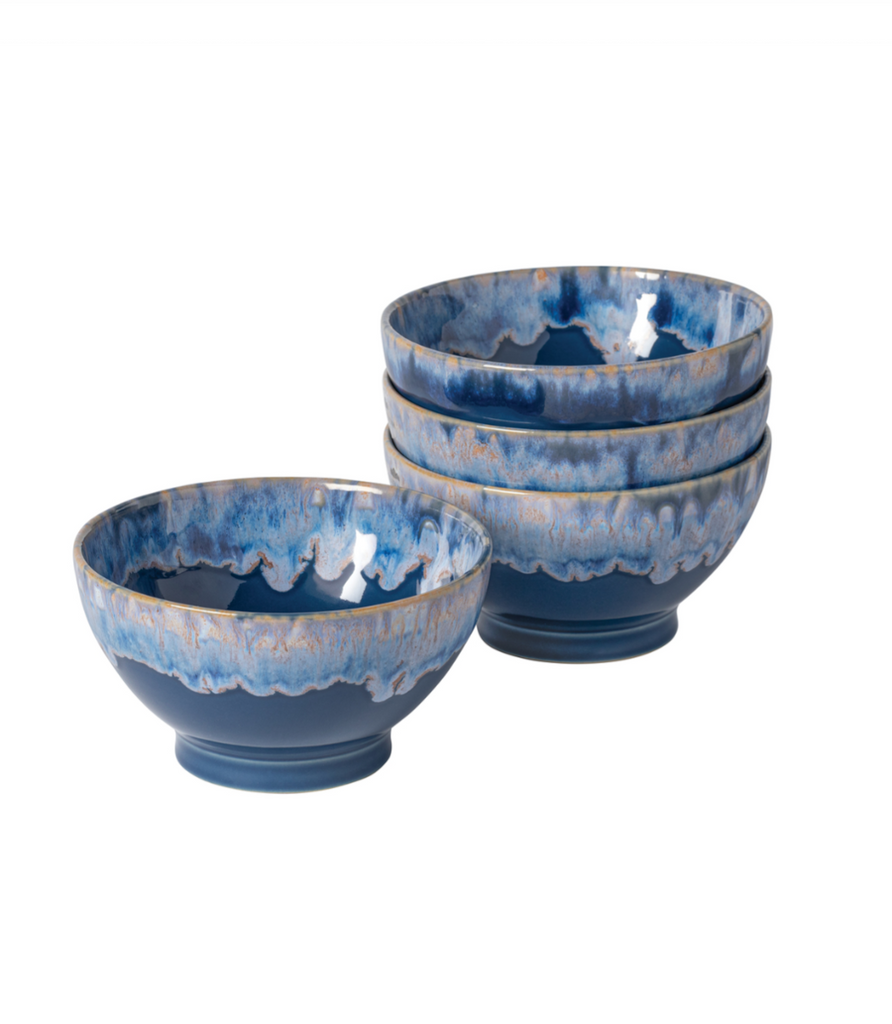 Latte Bowls Denim Set 4