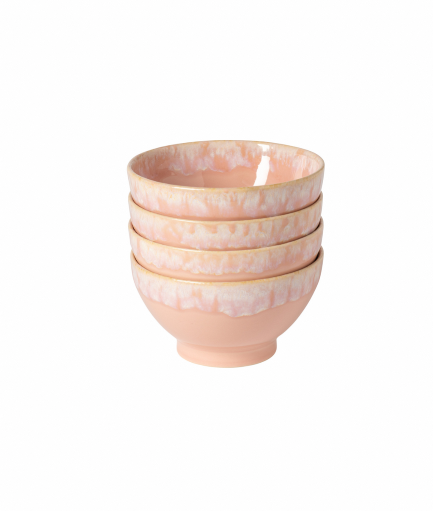 Latte Bowls Pink Set 4