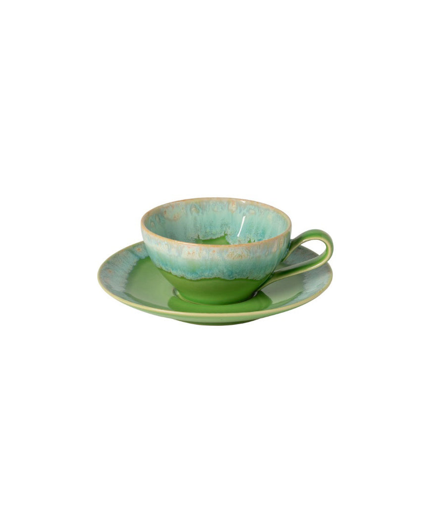 Taormina Lime Cup & Saucer