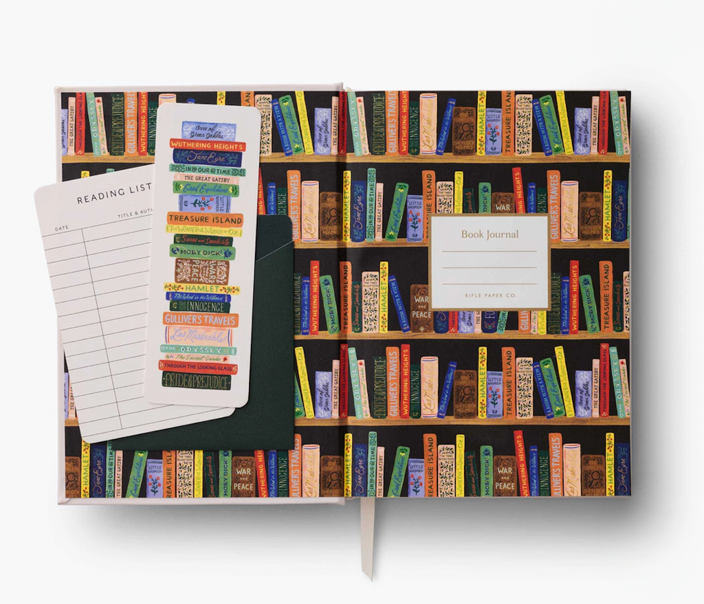 Embroidered Book Club Journal