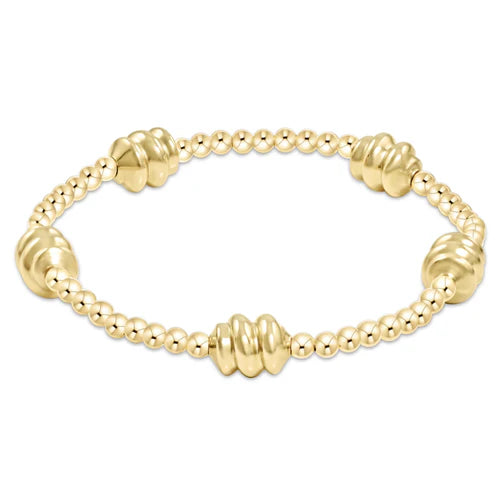 Enewton Admire gold 3mm bead bracelet - gold
