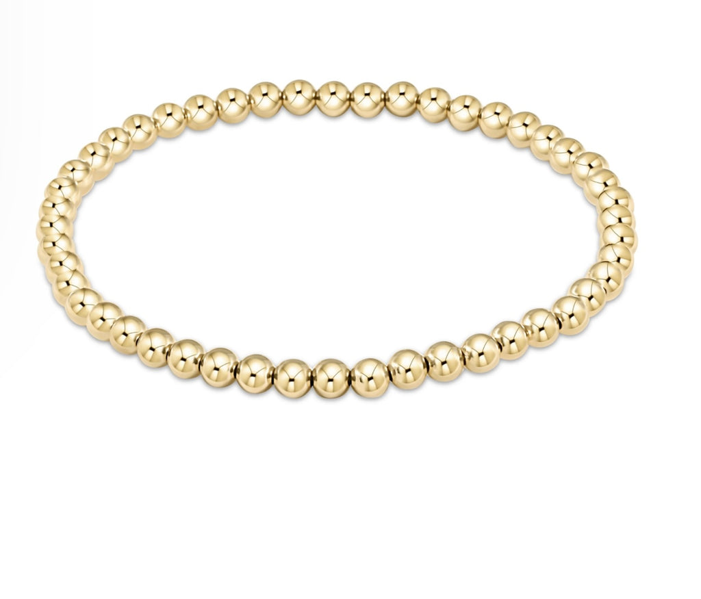 Enewton Classic Gold 4mm Bead Bracelet