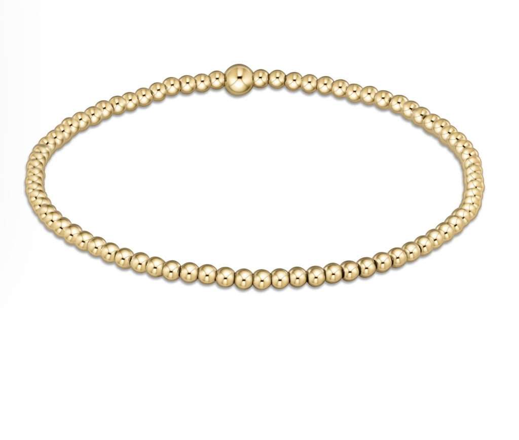Enewton Classic Gold 2.5mm Bead Bracelet
