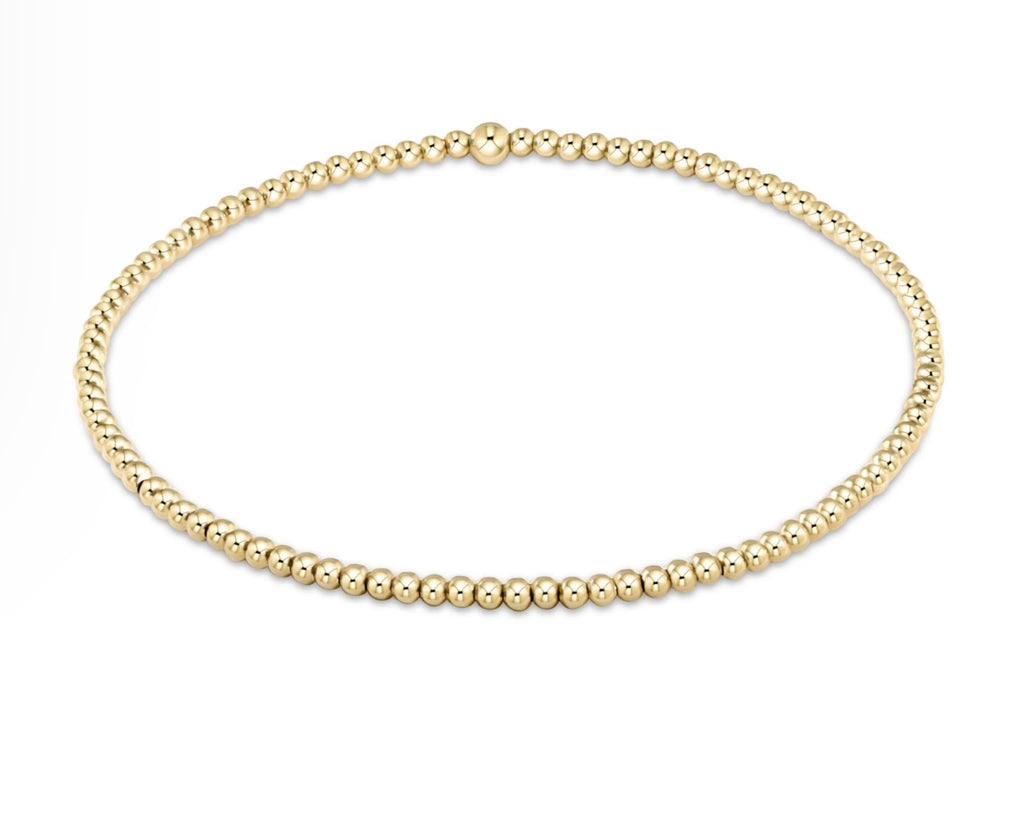 Enewton Classic Gold 2mm Bead Bracelet