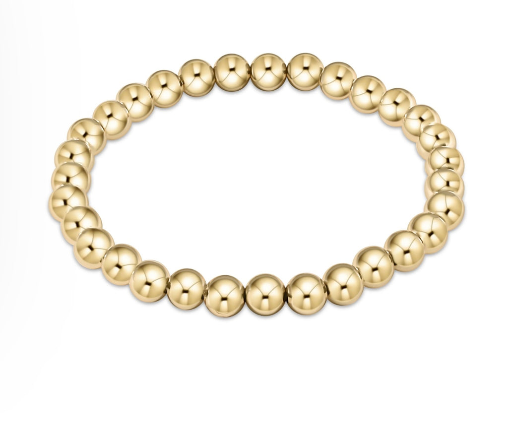 Enewton Classic Gold 6mm Bead Bracelet