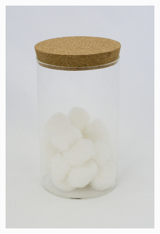 Corked Storage Jar Large