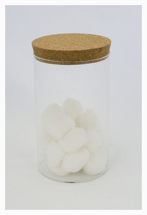 Corked Storage Jar Large