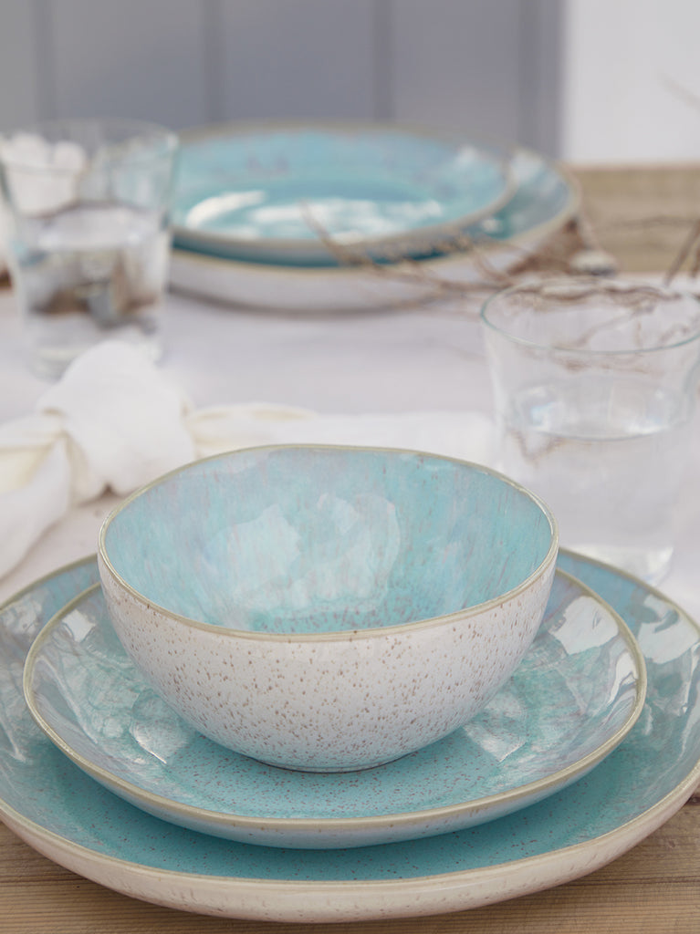 Elvissa Sea Blue Cereal Bowl 6"