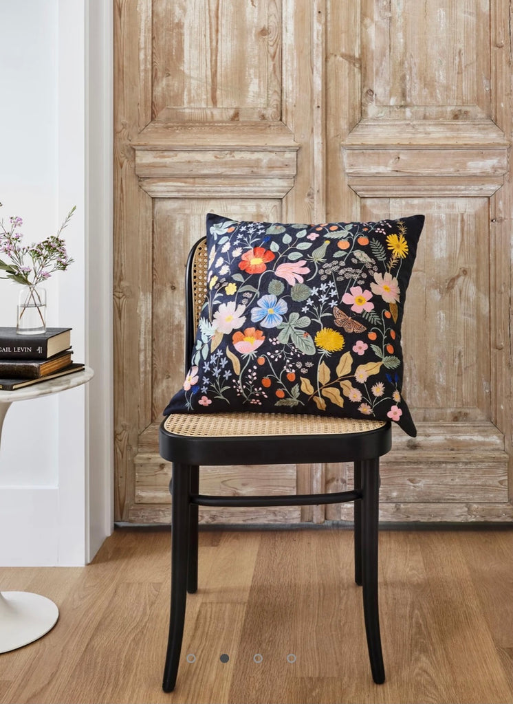 Rifle Paper Co. Strawberry Fields Pillow