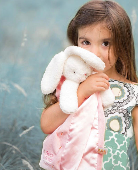 Blossom Bunny Buddy Blanket