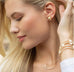Enewton 16" necklace gold - love gold charm