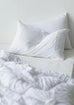 Lazybones Pillowcase Set White