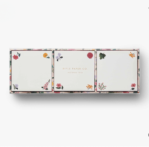 Dahlia Notepad Trio