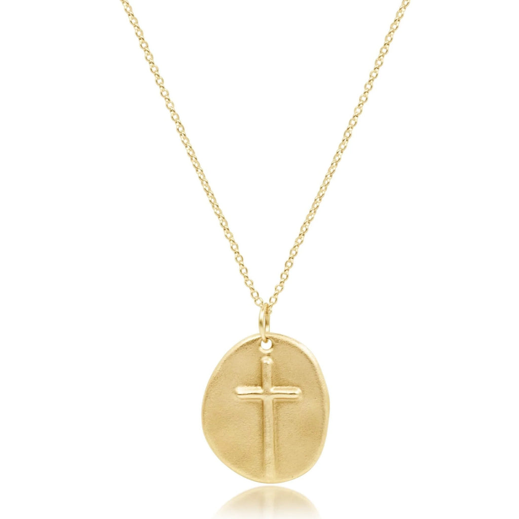 Enewton 16" necklace gold - inspire gold charm