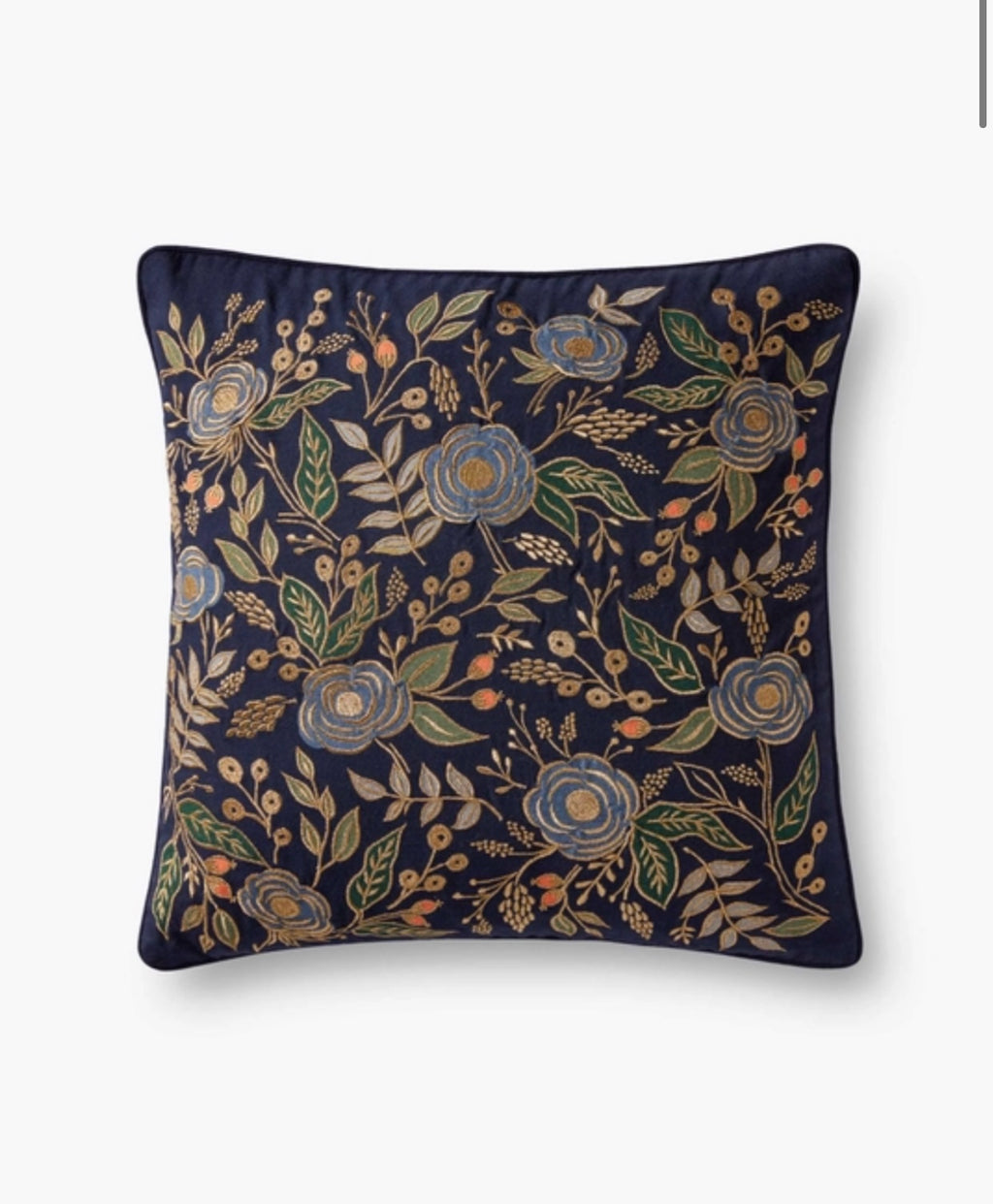 Rifle Paper Co. Colette Embroidered Pillow